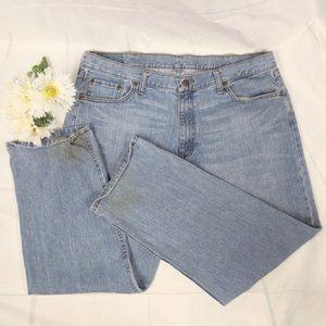 Wrangler Light Wash Straight Leg Jeans SZ 38x29